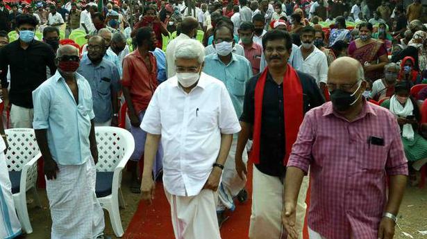 Kerala Assembly elections | Prakash Karat defends LDF, says Narendra Modi is selling off nation cheap