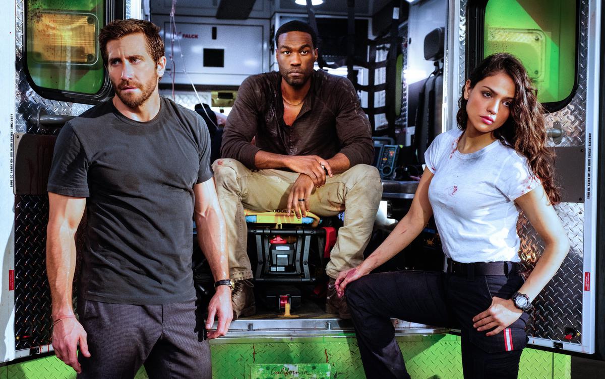 On the sets of ‘Ambulance’ with Jake Gyllenhall and Yahya Abdul-Mateen II