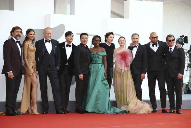 The cast of ‘Dune’ during the 78th edition of the Venice Film Festival in Venice