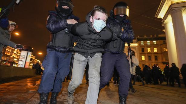 Russia arrests over 5,000 in single day for protesting Ukraine war