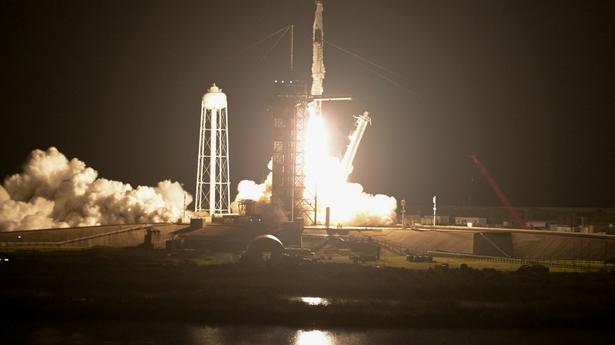 SpaceX launches 4 astronauts for NASA after private flight