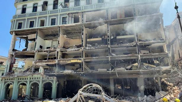 At least 8 dead, 30 injured as explosion damages hotel in Cuban capital Havana