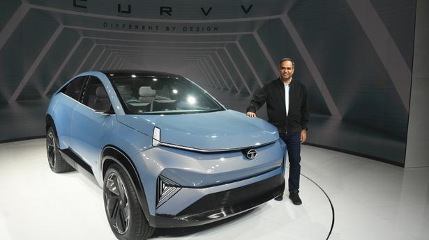 Tata Motors unveils electric SUV concept Curvv