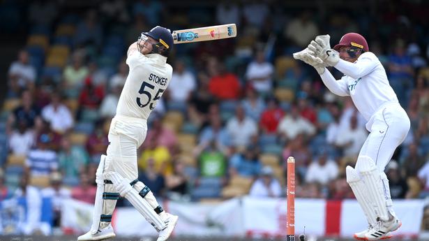 Stokes lashes century as England declare at 507-9 in Barbados