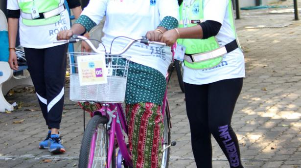Cycle With Kochi: Homemakers learn to ride a cycle and live a dream