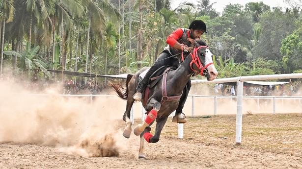 Horse race excites Malappuram holiday crowds