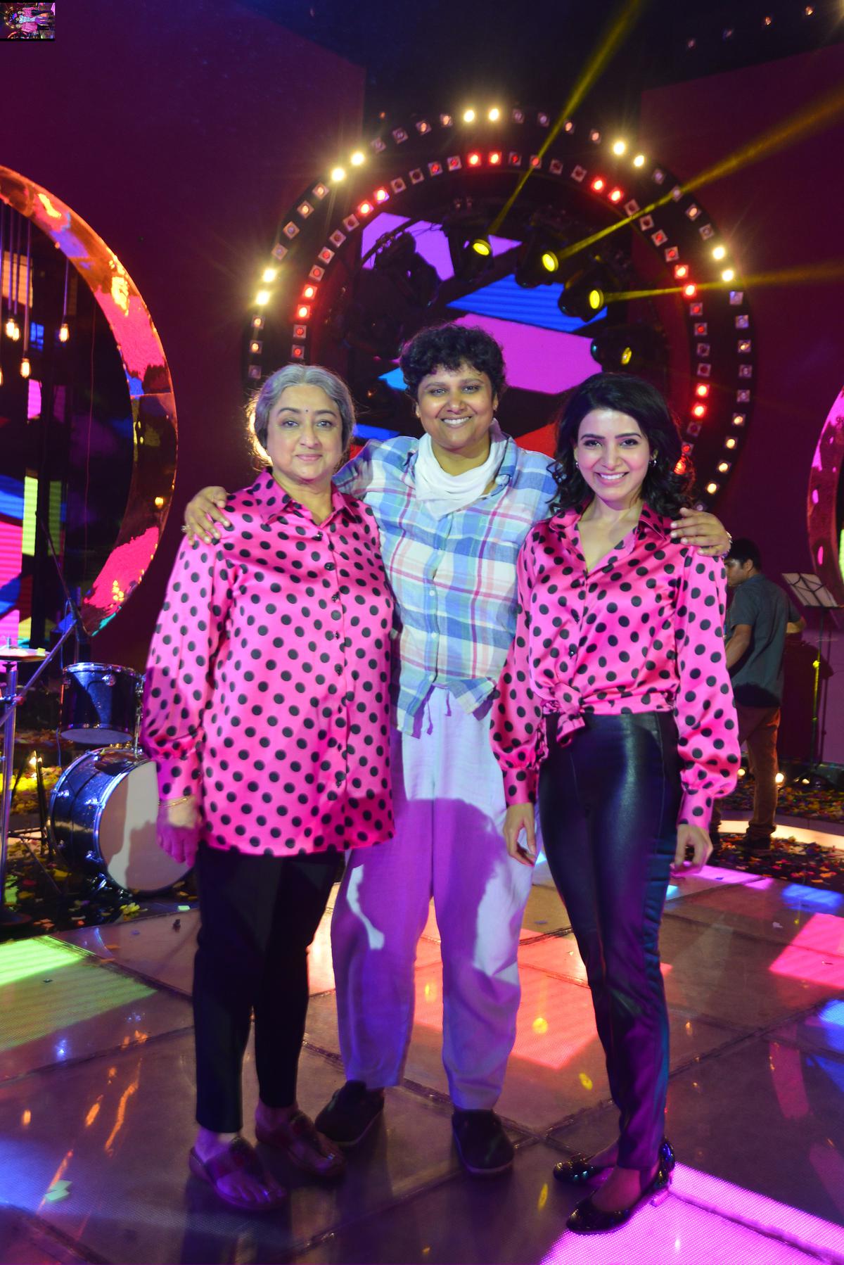 Nandini Reddy with Samantha and Lakshmi 'Oh!  baby'