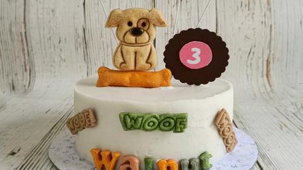 Slice a healthy carrot-chicken pupcake for your dog’s next birthday
