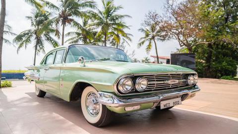   A Chevrolet Impala owned by Ranjit Pratap  