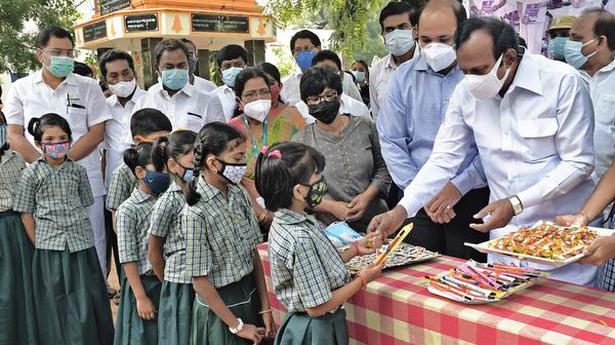 Students accorded warm reception in schools