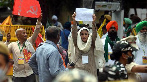 ‘Farmers’ Parliament’ a stone’s throw from Parliament