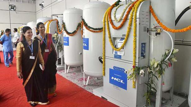 CM launches 22 oxygen plants at nine hospitals