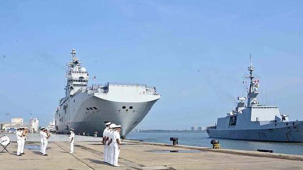 French warships call at Kochi