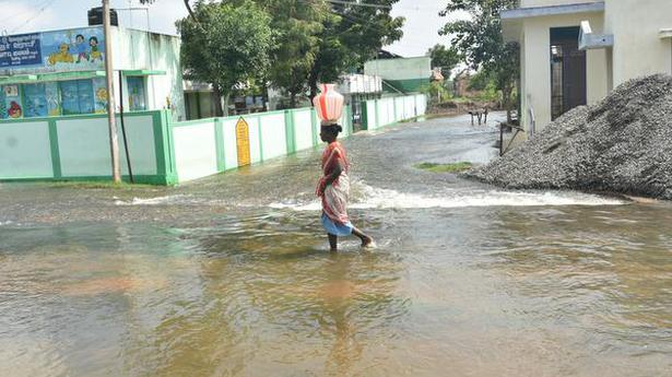 Water goes waste into sea