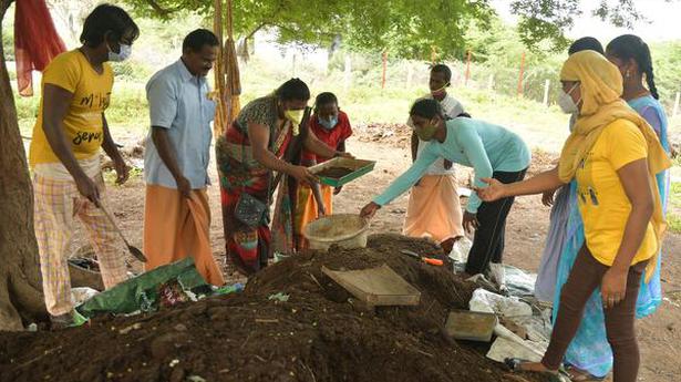 Rural transwomen learn vermicomposting