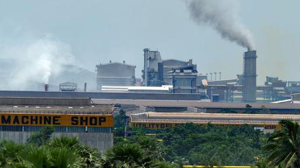 Employees of Visakhapatnam Steel Plant observe strike