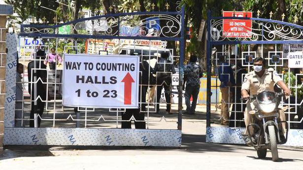 Citizen Election: Counting in Loyola College today