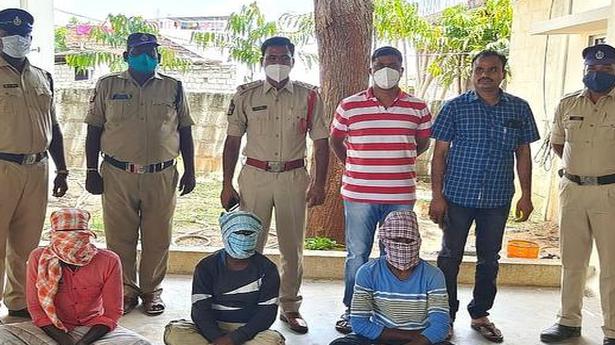 Crude bombs seized, 3 held in Chittoor