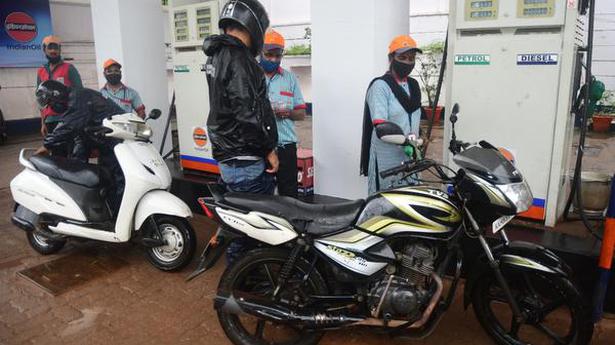 Petrol price crosses ₹100 mark in coastal Karnataka