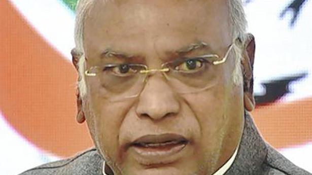 Government stalling debate on Pegasus to push through bills: Mallikarjun Kharge