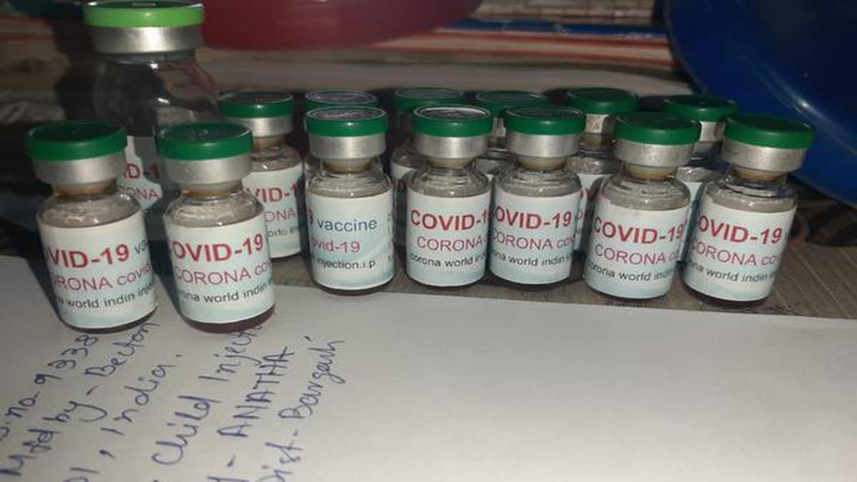 Odisha Man Tries To Sell Fake Covid 19 Vaccine The Hindu