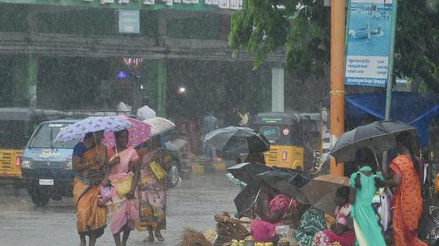 Widespread rain in Ramanathapuram district on Thursday