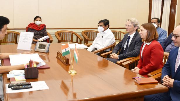 France Ambassador calls on Chief Minister Stalin