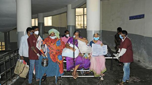 Fire at Gandhi Hospital