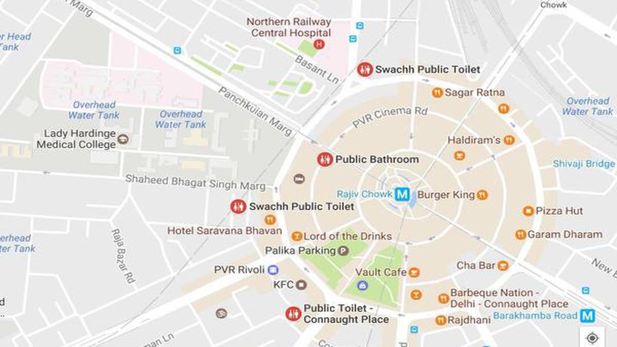 Now, find your way to public toilets with Google Maps - The Hindu