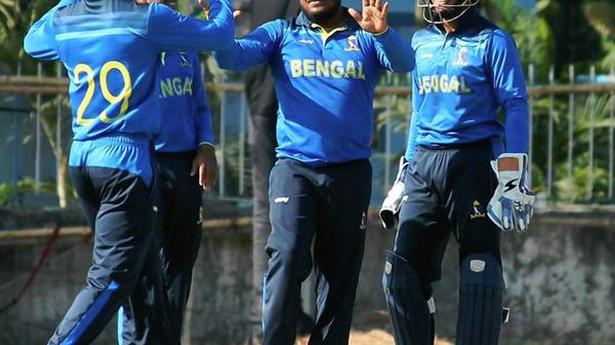 Vijay Hazare Trophy | Bengal back to winning ways