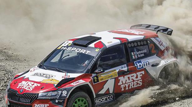 Team MRF Tyres wins Rally Arezzo