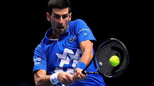   Novak Djokovic in action during a semi-final match against Austria's Dominic Thiem. File photo.  